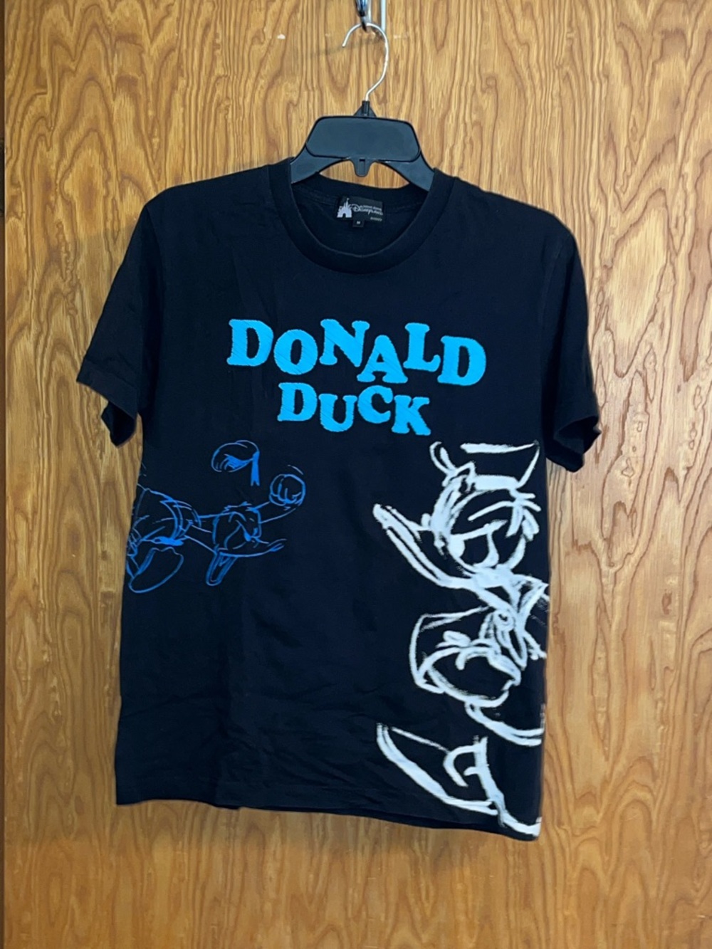 Donald Duck Graphic Short Sleeve Tee - Black